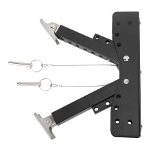 RV Step Stabilizer Household Multifunctional Foldable Steel Solid Stance RV Step Stabilizer