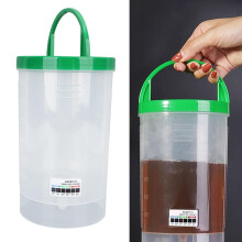 Enema Bucket Kit Reduce Stress Portable Professional Silicone Colon Cleansing Enema Set for Health Care 1200ml Green Bucket + Catheter