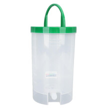 Enema Bucket Kit Reduce Stress Portable Professional Silicone Colon Cleansing Enema Set for Health Care 1200ml Green Bucket + Catheter +10