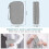 (Grey) Electronic Organizer,travel Cable Organizer Bag Pouch,double Layers 2
