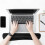2 Pack, Black Wrist Rest, Wrist Pad for Keyboard, Memory Foam Computer Keyboard Pad 2