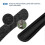 2 Pack, Black Wrist Rest, Wrist Pad for Keyboard, Memory Foam Computer Keyboard Pad 4