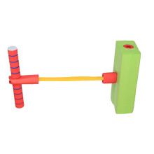 Foam Pogo Stick Promote Growing Exercise Balance Easy to Grip Outdoor Jumping Toy for Kids Children Green