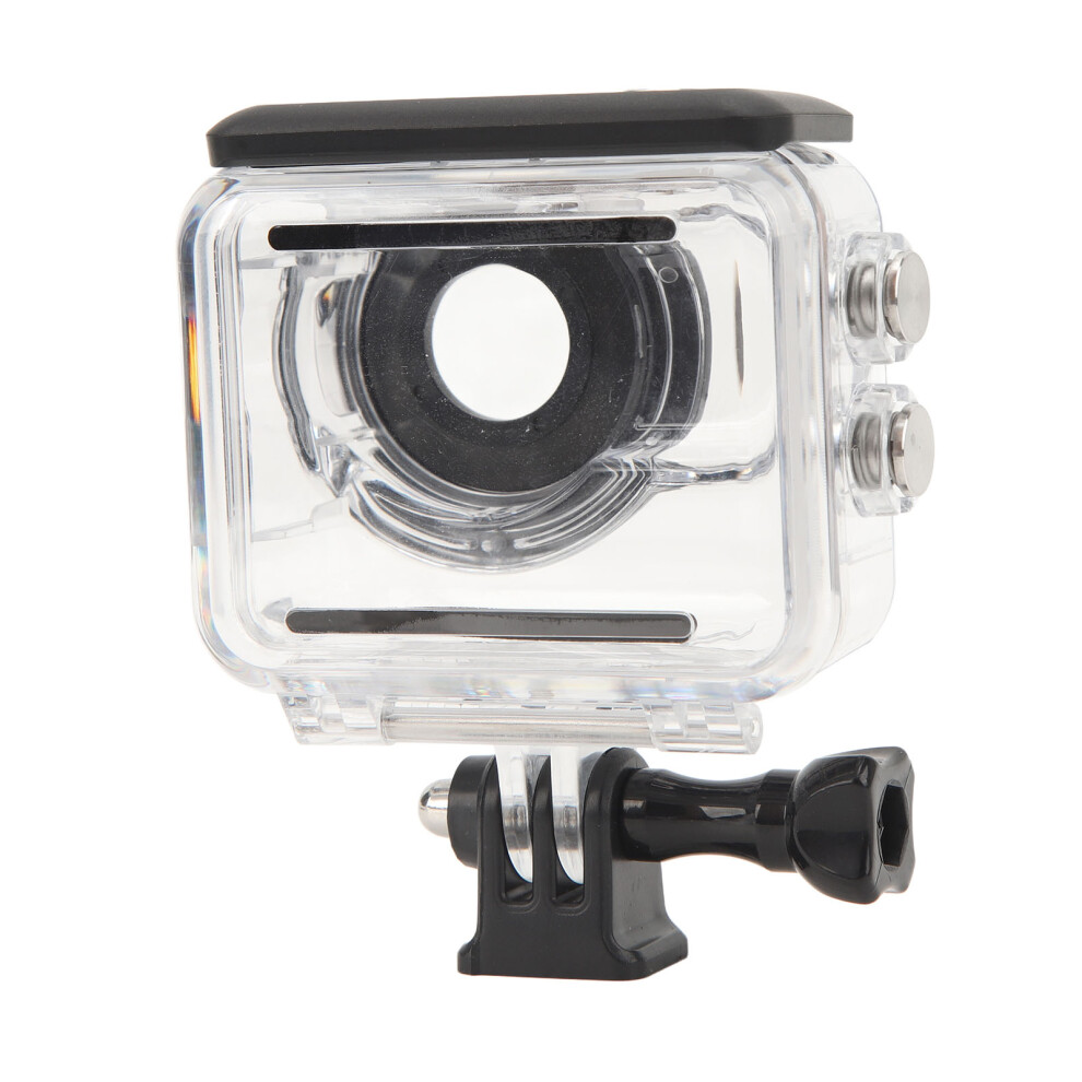 Action Camera Waterproof Housing 197ft Depth Protection Camera Diving Case with Prevent Fog Sheet for Insta360 Go3
