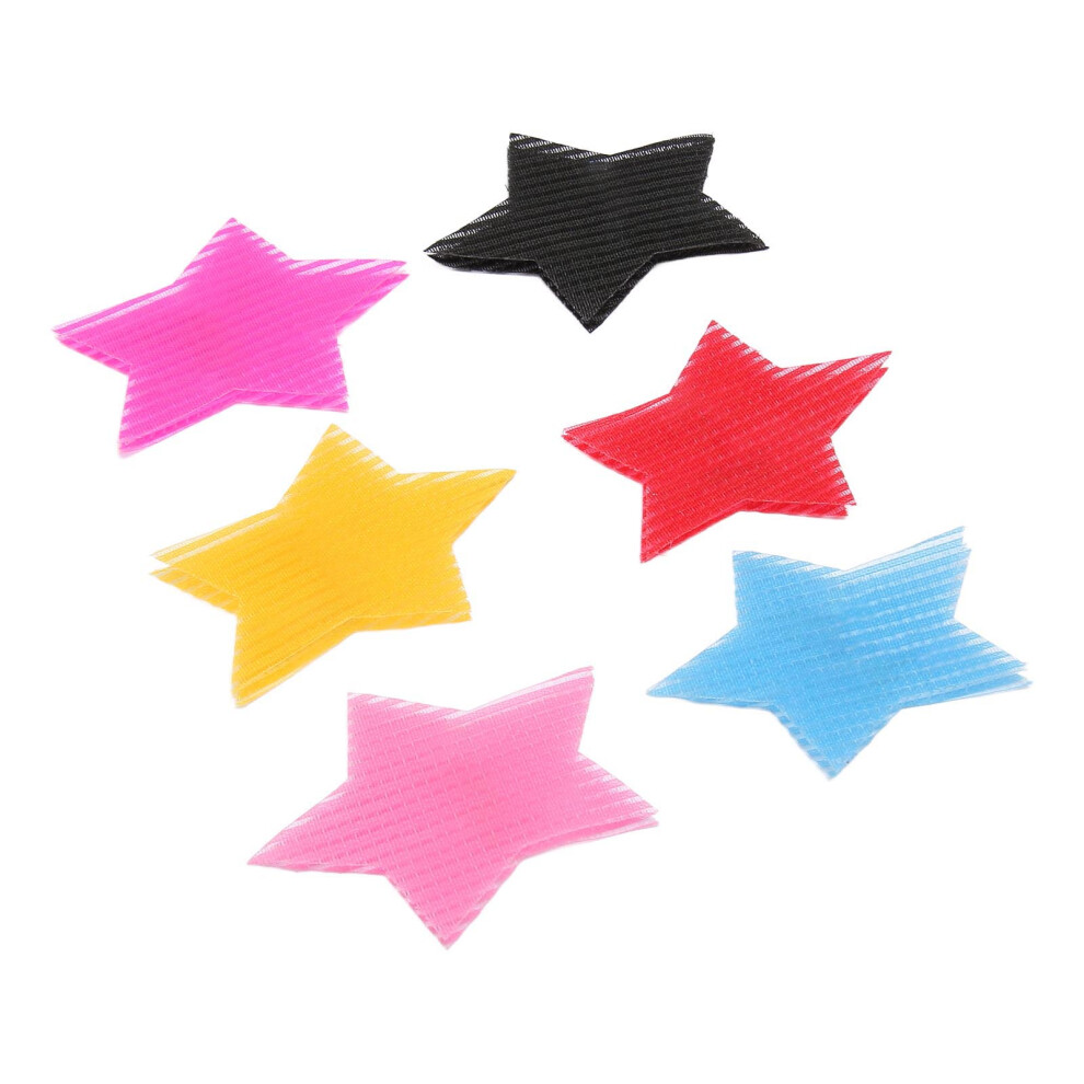 36pcs Hair Bangs Sticker Pad Star Shape Fringe Fixed Sticker Patch Hair Fringe Care Tool for Makeup Accessories