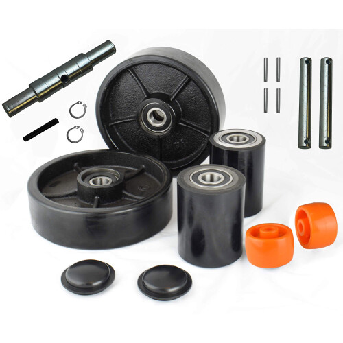 CRWON PTH50 Pallet Jack Wheel Replacement Set komplett