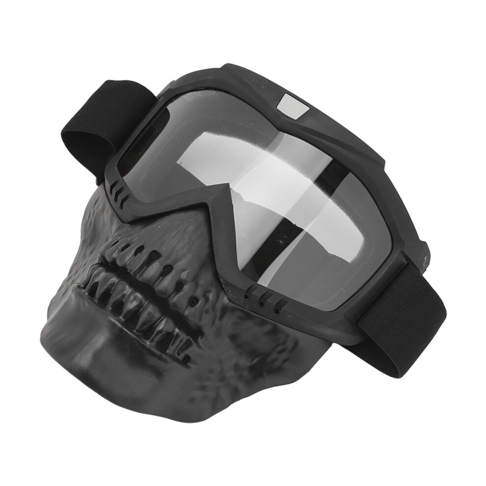 Skull Motorcycle Helmet Goggles Dirt Bike Motorcycle Goggles For Motocross Atvoffroad Riding Racing Men Women Transparent 8361314761295