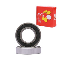 FKG 6901-2RS 12x24x6mm Djup sprkulslager med dubbla gummittningslager Frmrjade 2 st