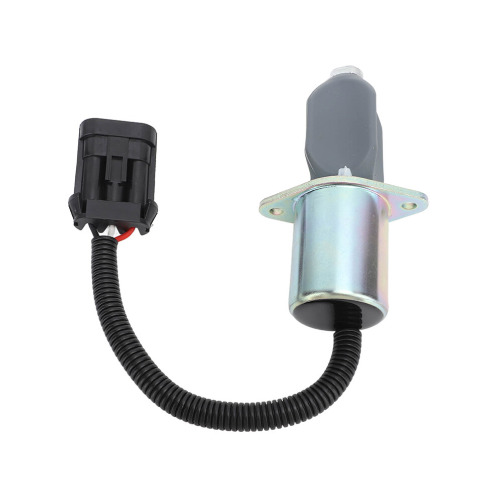 Fuel Shut Off Solenoid 6681513 Dc 12V Fuel Stop Solenoid Replacement For Bobcat Loade A220 450 453 8761314764072