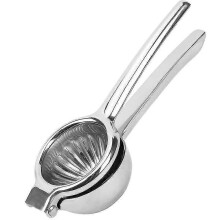 Lemon Squeezer Stainless Steel - Heavy Duty Lemon Juicer, Large Sturdy Manual Citrus Juicer