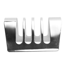 Stainless Steel Toast Rack Easy To Clean Vintage Rustproof Toast Bread Rack Holder for Baking Style 2 4.84x3.03in