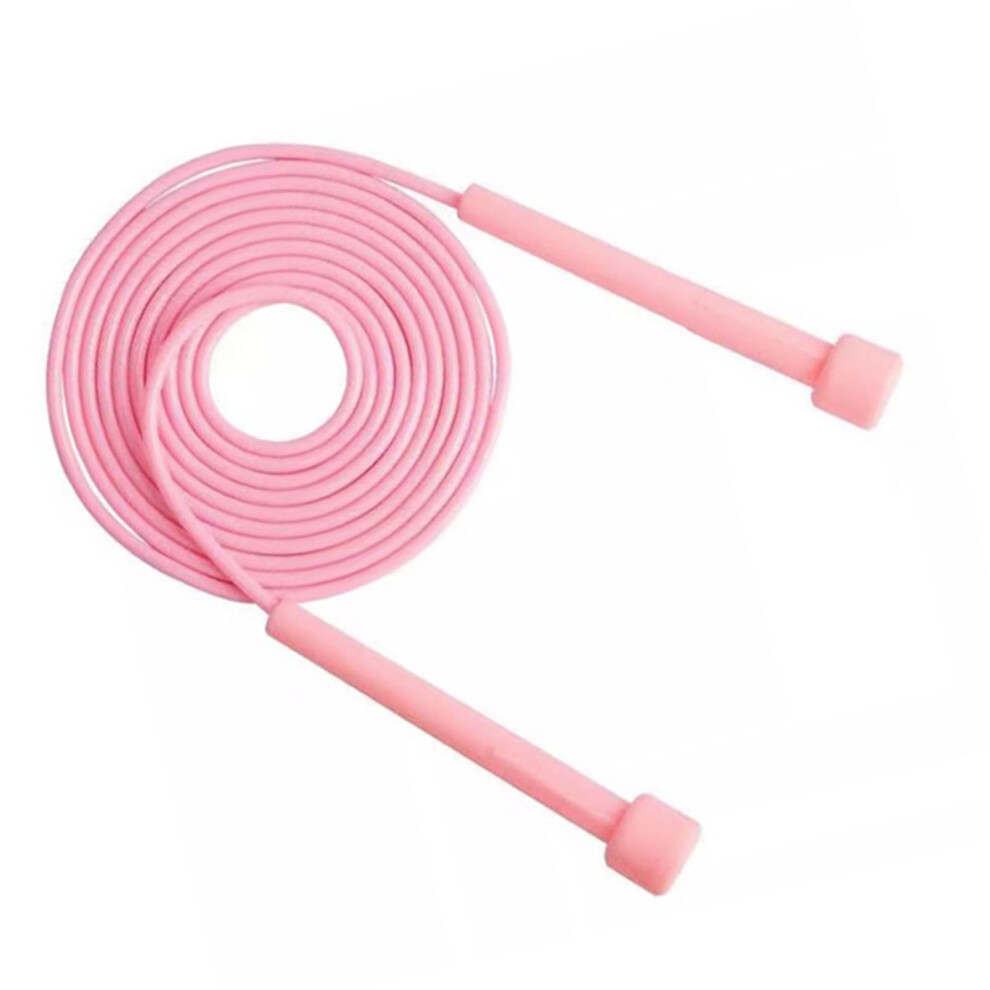 Adjustable Jump Rope for Workout Fitness Jump Rope for Men Women Kids Speed Jumping Rope for Exercise Pink