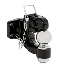 Buyers Products (BH82516) Enganche combinado de 8 toneladas, bola de 2-5/16 pulgadas, color negro