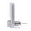 Touch Digital Password Keypad Cabinet Lock 30mm Silver Electronic Anti Theft Drawer Deadbolt Lock Security Code Locker 2