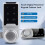 Touch Digital Password Keypad Cabinet Lock 30mm Silver Electronic Anti Theft Drawer Deadbolt Lock Security Code Locker 4
