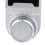 Touch Digital Password Keypad Cabinet Lock 30mm Silver Electronic Anti Theft Drawer Deadbolt Lock Security Code Locker 10