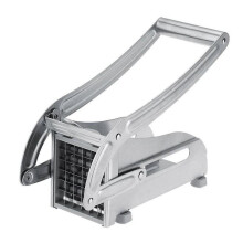 French Fry Cutter Sharp Blade Non-Slip Base Ergonomic Handle Labor Saving Easy to Clean Food