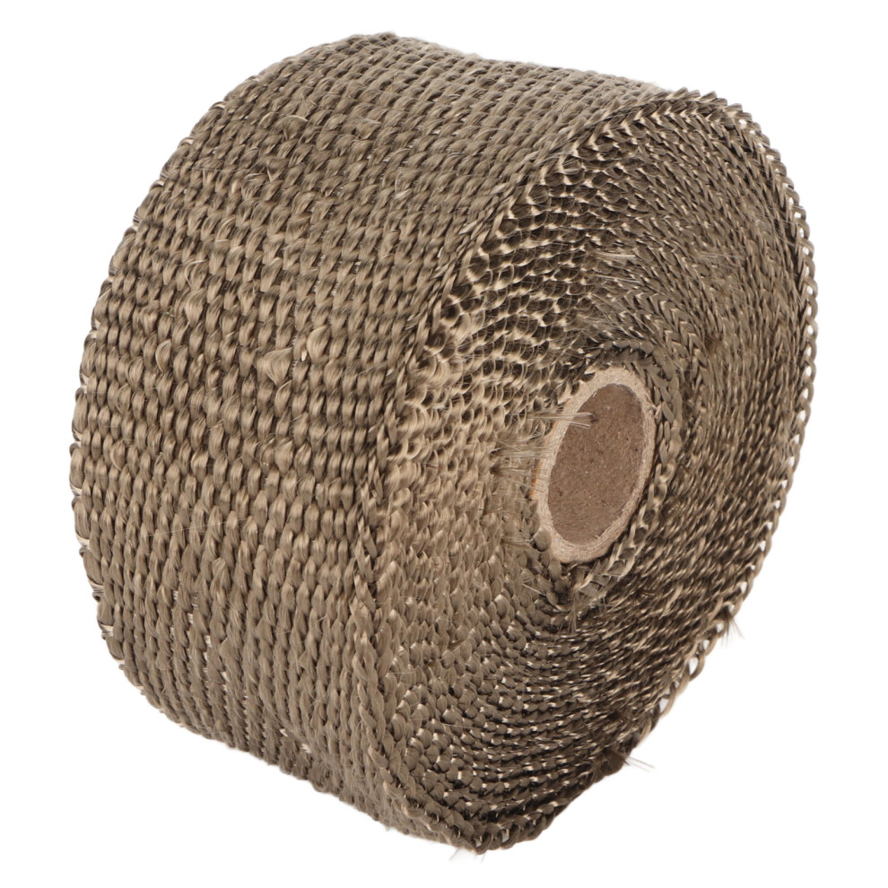 Fireproof Pipe Wrap Pipe Insulation Webbing Anti Scald Chimney Protective Wrap With 2 Clips For Furnace Tube Motorcycle Exhaust Pipes 8731314782130