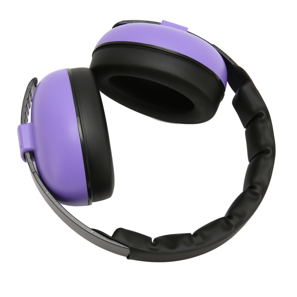 Kids Ear Protection Earmuffs Noise Reduction Hearing Protection Adjustable Lightweight Baby Noise Cancelling Headphones Purple