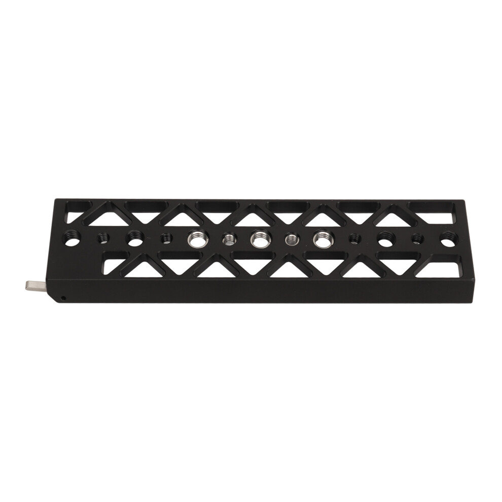 Dovetail Plate For Arca 8In 1/4 3/8 Threaded Holes Aluminum Quick Release Dovetail Tripod Baseplate For Arri For Bmpcc4k6k A7s3jtz Camera C 7681314784249