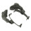 ARC Rail Adapter Accessories Multi Angle Rotation Helmet Rail Adapter Headphone Mount Green 13