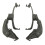 ARC Rail Adapter Accessories Multi Angle Rotation Helmet Rail Adapter Headphone Mount Green 12