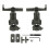 ARC Rail Adapter Accessories Multi Angle Rotation Helmet Rail Adapter Headphone Mount Green 2