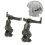 ARC Rail Adapter Accessories Multi Angle Rotation Helmet Rail Adapter Headphone Mount Green 1