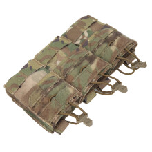 Triple Molle Mag Pouch with Elastic Cord Cordura Fixed Solidly Triple Magazine Pouch Holder for Game CP