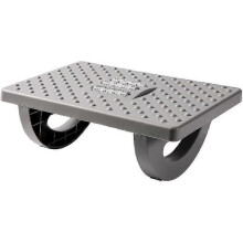 Footrest Swing Massaging Foot Rest Support Ergonomic Under Desk Footrest for Office Chair,Foot Stool Office&Airplane Travel-Back&Leg Pain Relief