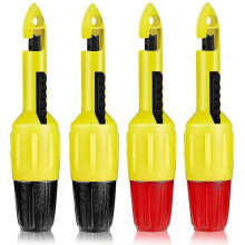 4 Pieces Wire Piercing Probe Insulation Clip Set Wire for Multimeter Voltagetesting(2mm, 4mm)