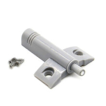 (Gray) 10set/lot Kitchen Cabinet Catches Door Stop Drawer Soft Quiet Closer Damper Buffers With Screws For Furniture Hardware