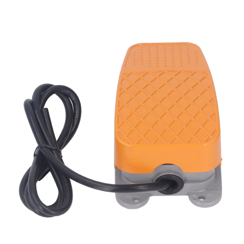 Foot Switch Normally Closed Pedal Press Hold To On 10A 250V For Industrial Power Tools Table Saws 3451314794937