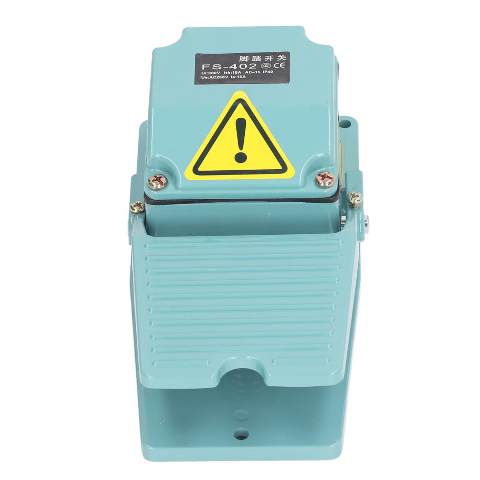 Foot Pedal Switch Metal Non Slip On Off Controller Switch 250V For Automation Control 9471314794960