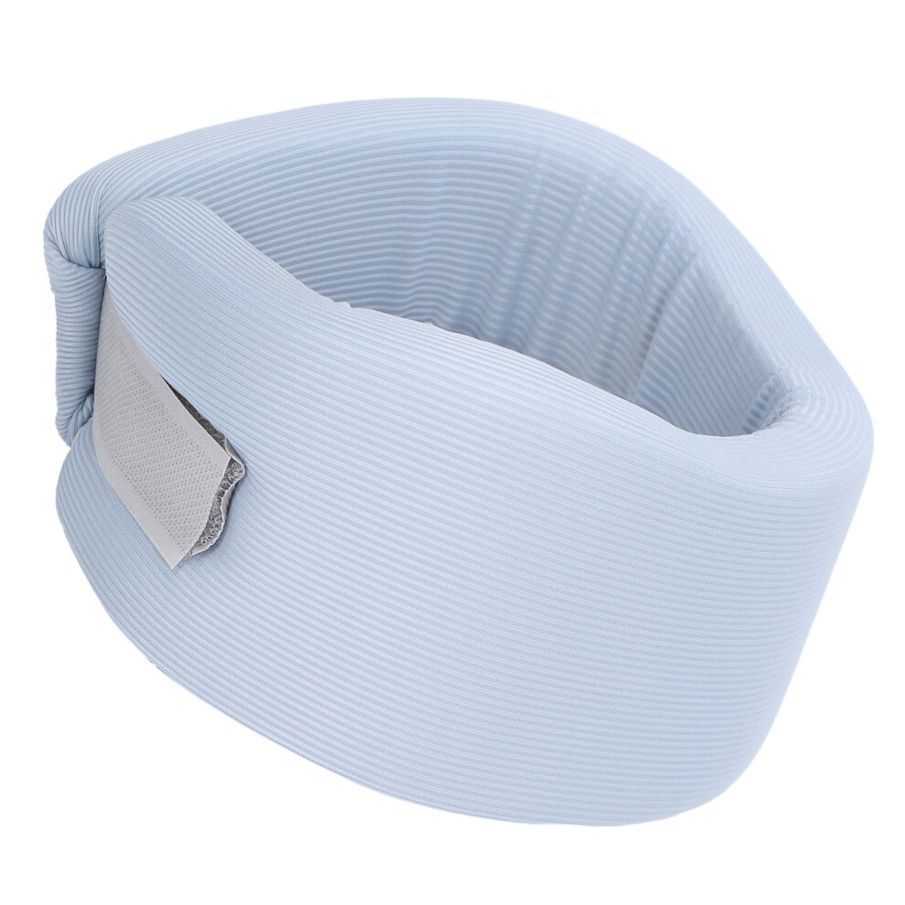 Neck Brace Cervical Collar Neck Support Relief Pressure Washable Soft Adjustable Sponge Brace for Sleeping Working L