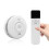 "1 Piece Alarm S100a-aa-r4, Gas Detector 433, Internet Link Remote Control, White," 2