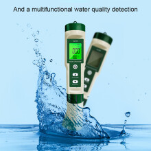 Multifunctional Digital 10 in 1 Water Quality Tester Portable High Accurancy Water Quality Test Pen Water Quality Measurement Tool Water PH