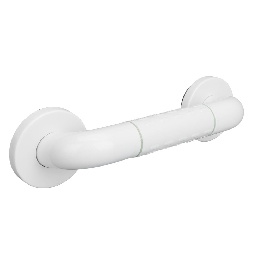 White 29Cm Length Bathroom Grab Bars Prevent Slipping Stainless Steel Safety Hand Bar For Elderly