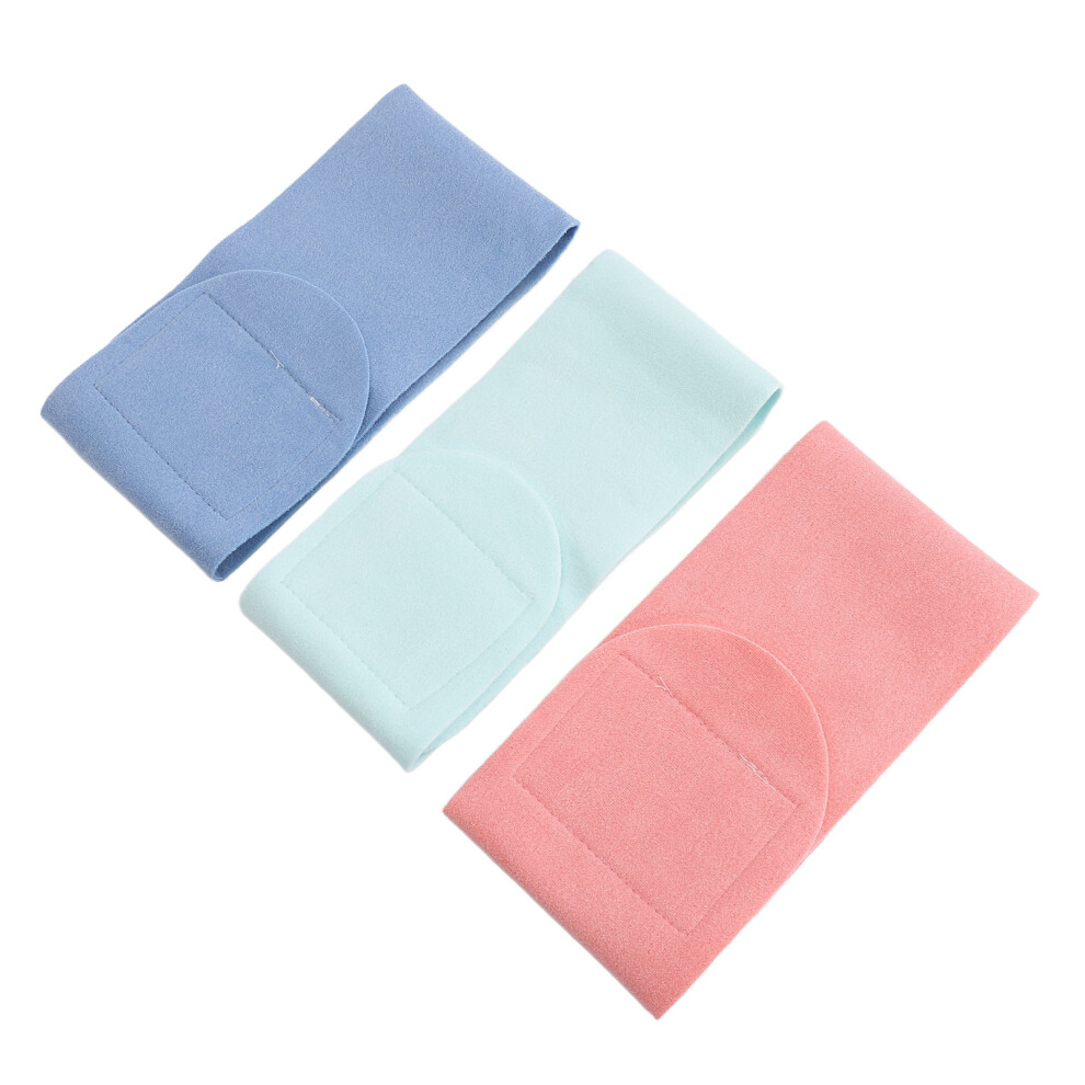 Blue/Pink/Cyan 3Pcs Neck Wrinkle Pad Artificial Appearance Gel Inner Soft Washable Gel Neck Patch
