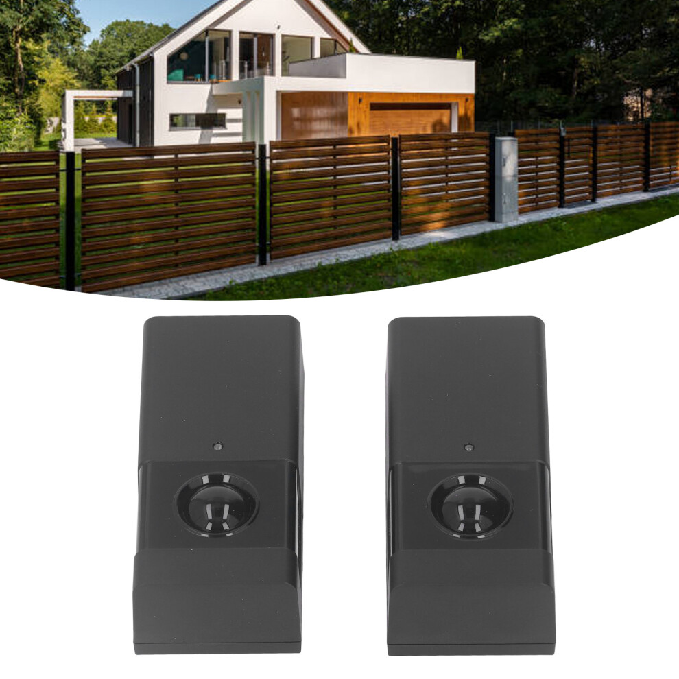 Door Opener Infrared Sensor 940Nm 30M Range Single Beam Photocell Gate Infrared Detector 12Â24V For Home Safety Black 8271314802594