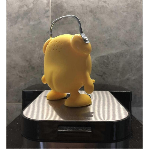 (Yellow) Kitchen Timer, For Baking Teaching Cooking Egg Potty Training Cute 60 Mins Twist Wind-up Timer With Ring Alert, No Battery 2