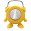 (Yellow) Kitchen Timer, For Baking Teaching Cooking Egg Potty Training Cute 60 Mins Twist Wind-up Timer With Ring Alert, No Battery 1