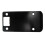 Don-Jo EL104-622 RC Sort Extended Lip Strike Plate 4 1/2"""" samlet l?ngde 1
