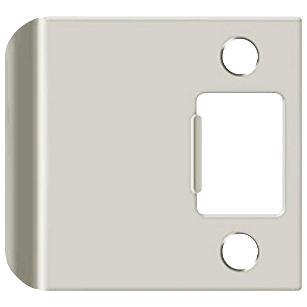 Nuk3y Sp250 Extended Lip Strike Plate (2-12 X 2-14, Satin Nickel) 626143025887
