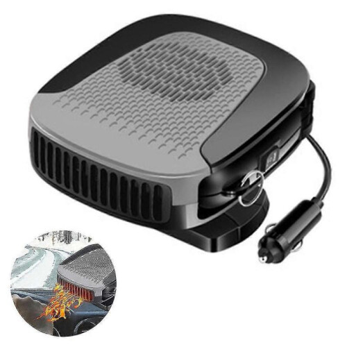 Car Heater 12v with Heating And Cooling 2 In 1 Modes,black