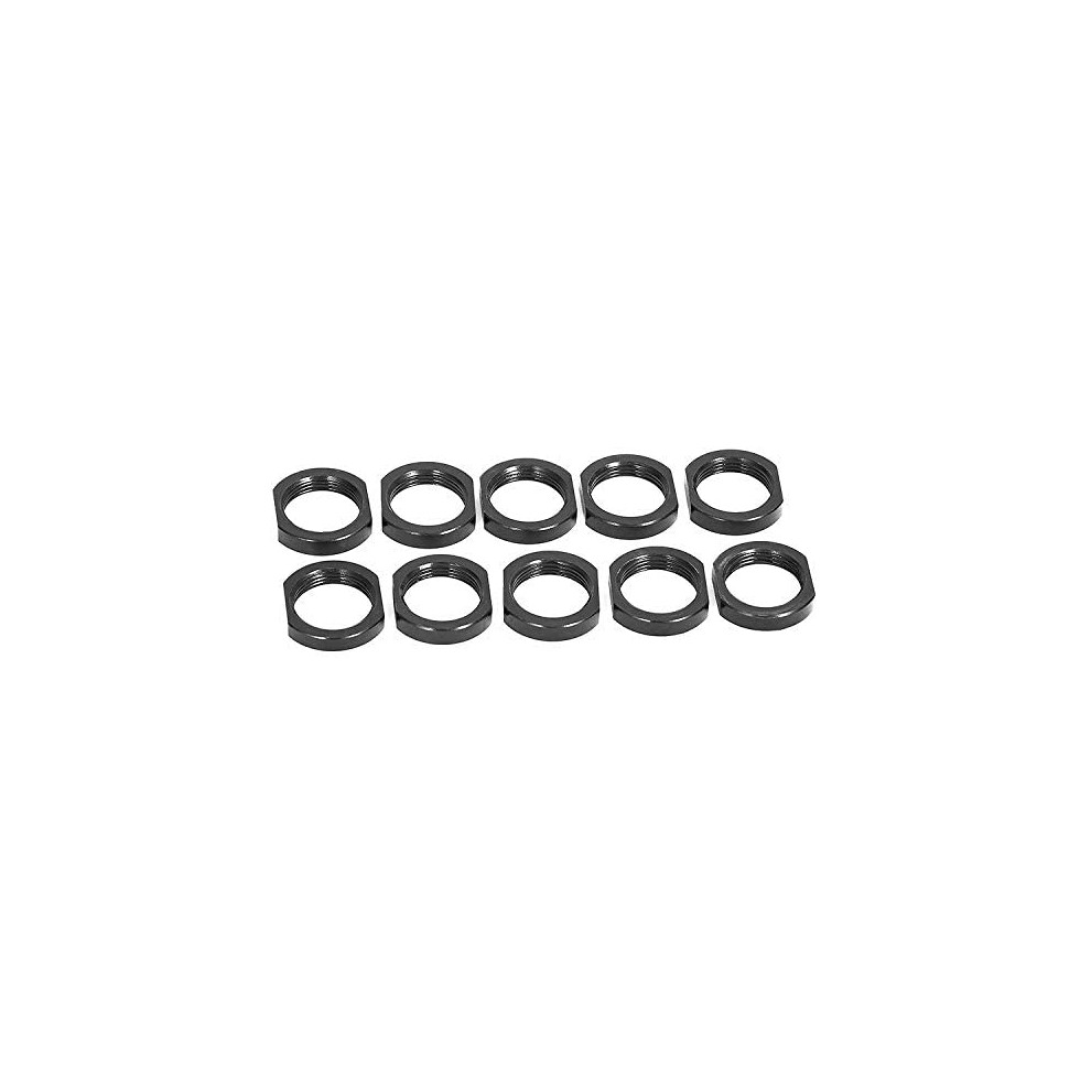 GOTICAL 5/8-24 Black Steel 308 Jam Nut  7.62  300 (Ten Pieces)-image-OPC-PFMQNJ7-NEW