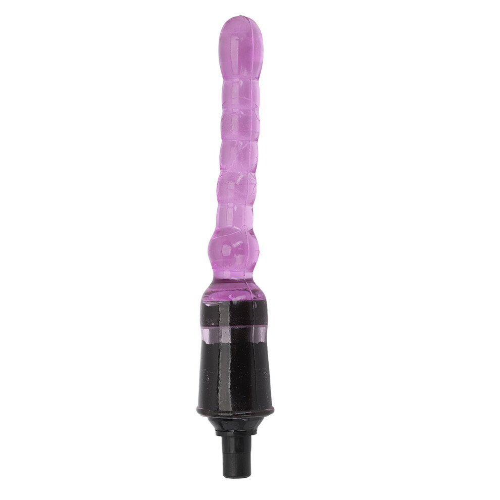 Deep Tissue Massager Head Replaceable Silicone Head Attachment for Muscle Massager 0.47 to 0.51in Purple