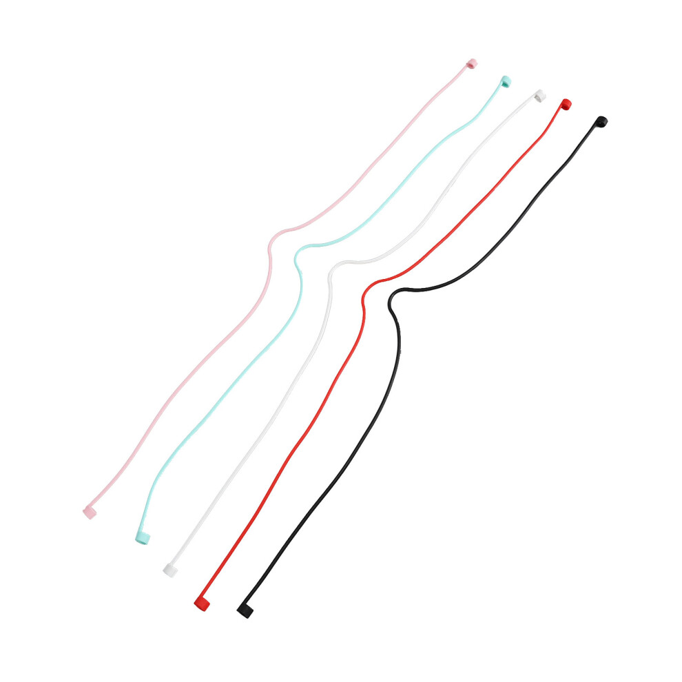 10pcs Sound Aids Holder Prevent Fall Off 5 Colors Silicone Sound Amplifer Lanyard for Seniors