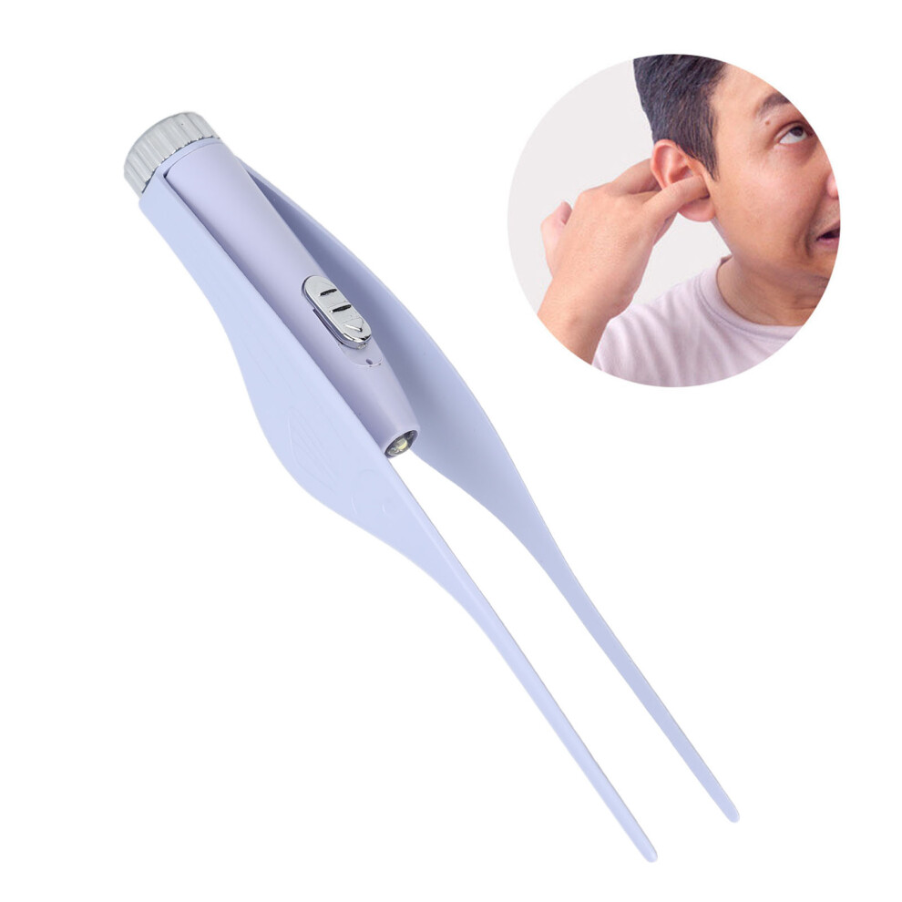 Light Ear Pick Tweezers Usb Rechargeable Ear Wax Cleaner Removal Tool With For Kids Adult