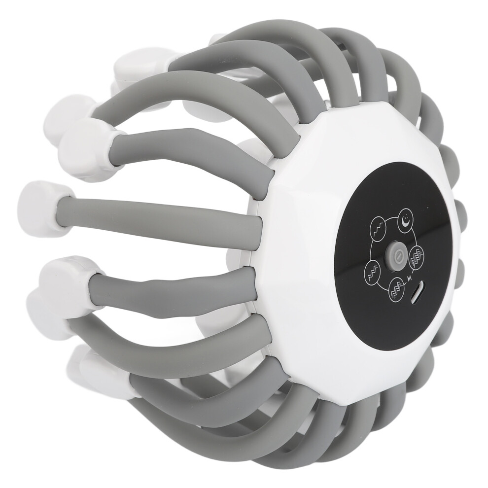 Electric Head Massager 5 Modes 3 Levels 20 Claws 360 Degree Massage Infrared LED Claw Scalp Scratcher